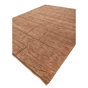 Alfombra de Lana Anudada a Mano Zuri, Diseño Abstracto Rojo y Naranja, Rectangular Grande de 9x12 para Entrada del Hogar, Modelo Lca-1534 (Cs-01) - Product Image 2