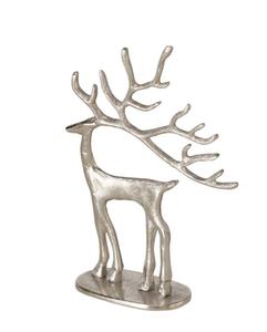 Centre de table de style moderne en métal avec renne pour décoration de fête saisonnière dans les maisons élégantes - Product Image 5