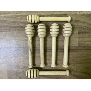 Cuchara de miel de madera Premium multiusos para mermelada de jarabe de miel y otros líquidos pegajosos herramienta de cocina perfecta - Product Image 3