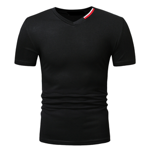 <b>Men</b> Casual Street Style <b>Striped</b> <b>T</b> <b>Shirt</b> Cotton Short Sleeve Tee Wholesale <b>Men</b> Stripe Pattern <b>T</b> <b>Shirt</b> Lightweight - Product Image 4