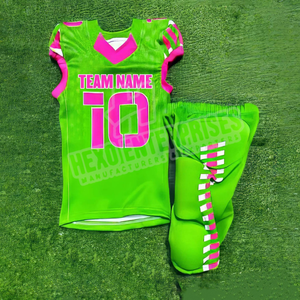 Uniforme de fútbol americano personalizado para hombres y jóvenes, Conjunto de camiseta transpirable y de secado rápido de Pakistán - Product Image 6
