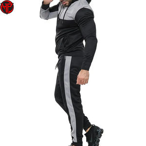 Chándales de alta calidad para hombre, sudaderas pesadas con cremallera, conjuntos para correr, pantalones para correr, ropa de entrenamiento de otoño e invierno, trajes personalizados - Product Image 2
