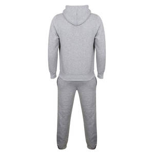 Ensemble de survêtement en molleton de coton épais tie-dye pour homme, motif uni, avec sweat à capuche et pantalon de jogging, style streetwear écoresponsable - Product Image 2