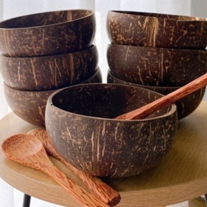 Cuenco de cáscara de coco hecho a mano, regalo para Navidad, cumpleaños o eventos especiales - Product Image 5