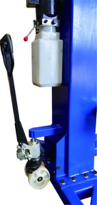 Elevador de coche móvil portátil de 2,5/3 toneladas de alta calidad aprobado por CE, elevador de coche hidráulico de un solo poste con polipasto Quto - Product Image 2