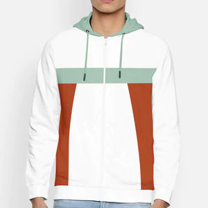 Premium 400GSM Winter Heavy Cotton Zip Up Hoodie Oversized Streetwear Design OEM ODM Producción directa de fábrica - Product Image 1