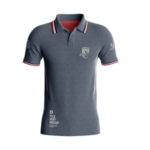 Polo de golf décontracté à manches courtes, en coton polyester sublimation, grande taille, directement en usine, meilleure qualité pour hommes - Product Image 2