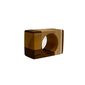 Anneau de support de rond de serviette en bois de haute qualité pour la conception sculptée porte-rond de serviette de petite taille pour la décoration de Table - Product Image 6