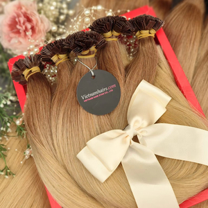 Extensiones de Cabello Virgen Vietnamita 100% Natural de Alta Calidad 2025, Más Vendidas, Liso, Cutícula Completa, Punta Plana, Súper Doble Trama, Hechas a Máquina - Product Image 1