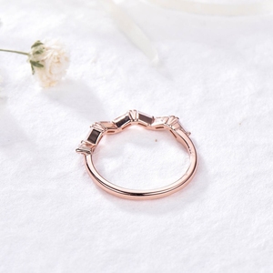 Bague en or au look incroyable 18 carats, diamant, nouveau design de luxe, bagues en or massif avec de vrais diamants - Product Image 4