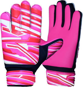 Gants de gardien de but en latex en gros, doigts entiers, imperméables, respirants, bracelet de poignet réglable, entraînement en plein air - Product Image 1