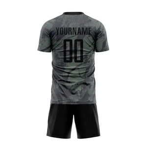 Nuevo Uniforme de Fútbol 100% Poliéster, Impresión Digital, Transpirable, Multicolor - Product Image 5