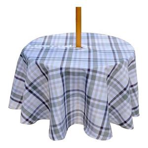 Organic Cotton Table Cloth Sets Manufacturer Daisy Floral Printed <b>Edge</b> Bind High Quality Bulk OEM Private Label - Product Image 6