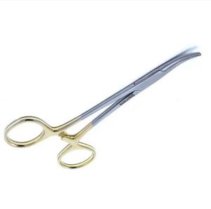 Fórceps hemostáticos Saroot de acero inoxidable de alta calidad, fórceps quirúrgicos de Punta curva y recta, mordazas dentadas - Product Image 2