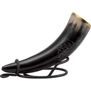 Hot Selling Best Quality of Natural & Polished Handmade Viking Drinking Horn with Multiple <b>Stand</b> Beer Horn for Christmas Party - Product Image 6