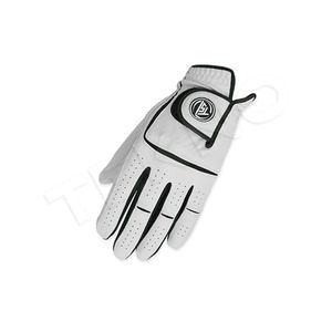 Guantes de golf de piel de oveja marrón de primera calidad Guantes de manos con logotipo personalizado Guantes de golf al por mayor - Product Image 5