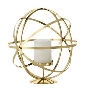 Juego de 3 candelabros de Metal hechos a mano para decoración del hogar tamaño personalizado Color negro diseño clásico portavelas para Hotel - Product Image 6