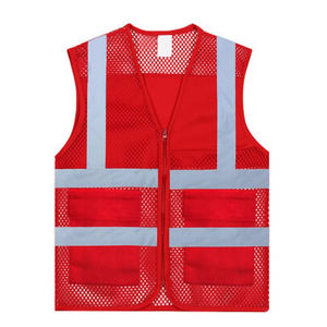 Chaleco de Seguridad Reflectante y Transpirable de Alta Calidad, Personalizado, Clase II, de Malla, para Hombre y Mujer - Product Image 5