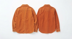 <b>Men's</b> <b>Corduroy</b> Turn-down Collar Button-Up Work Shirt <b>Jacket</b> Pockets Long Sleeves Breathable 100% Cotton Utility Outerwear Custom - Product Image 2