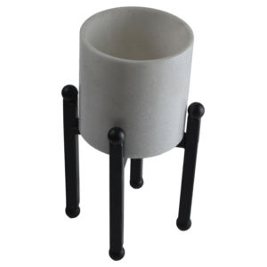 Macetas Redondas Blancas con Acabado Pintado, Macetas y Jardineras de Hierro Ideales para Interiores, Perfectas para Cualquier Espacio - Product Image 5