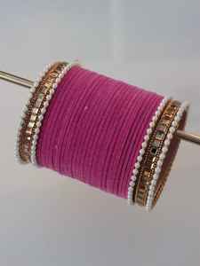 Ensemble de chudiyan en verre de conception hip hop de haute qualité pour les bracelets à la mode pakistanais. - Product Image 2