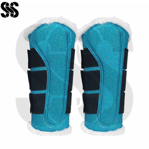 OEM ODM, tapis de selle pour cheval de haute qualité, durable, doux, respirant, antidérapant, ensembles de couleurs personnalisées pour le saut d'obstacles, le dressage, l'équitation sur sentier - Product Image 4