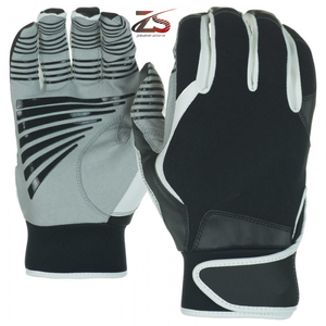 Guantes de bateo de béisbol Diseño de cuero de la mejor calidad Logotipo personalizado Guantes de bateo al por mayor de Pakistán - Product Image 2