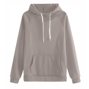 Conjunto Deportivo de Otoño para Mujer, Sudadera con Capucha y Pantalones Jogger, Color Sólido, Talla Grande, Personalizado, Ecológico - Product Image 2