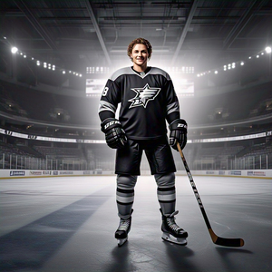 Vêtements de hockey sur glace OEM confortables personnalisés, ensembles de maillots et pantalons pratiques avec uniformes de sublimation - Product Image 2