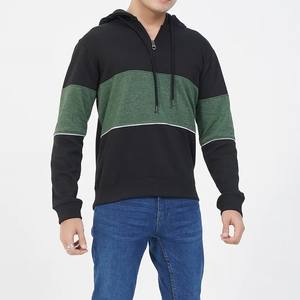 Sweat à capuche épais à deux panneaux de haute qualité avec accent avant personnalisé, capuche à cordon de serrage surdimensionné et conception de poche intérieure cachée - Product Image 2