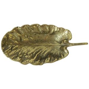 Bandeja para servir frutas en forma de hoja para el hogar, Hotel hecho a mano con Metal de aluminio, venta al por mayor, decoración de boda de lujo para Hotel - Product Image 2