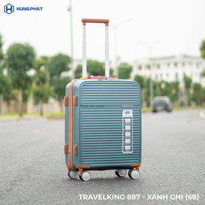 Haute couture 887 Pp valises en alliage d'aluminium poignée valise ensemble roues silencieuses bagages à main Hung Phat fabriqué au Vietnam - Product Image 2