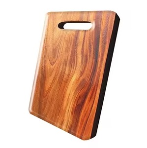 เขียงไม้ธรรมชาติสำหรับเตรียมอาหารและเสิร์ฟอาหารหนัก - Product Image 1