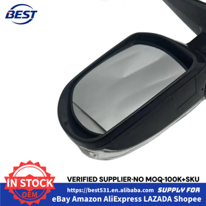 Espejo Retrovisor Lateral Plegable <span class=keywords><strong>para</strong></span> Automóvil, <span class=keywords><strong>para</strong></span> <span class=keywords><strong>Hyundai</strong></span> <span class=keywords><strong>Santa</strong></span> <span class=keywords><strong>Fe</strong></span> 2.4L 2.7L <span class=keywords><strong>2007</strong></span> 2008 2009 2010 2011 2012, 8 PINES, con Lámpara - Product Image 2