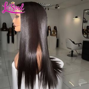 Perruques Lace Front en Cheveux Humains Vietnamiens Bruts, Dentelle HD 13x4, Ondulation Body Wave, Densité 250%, Coiffures Longues et Lisses pour Femmes Noires - Product Image 1