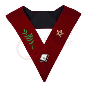 คอเสื้อรูปกุหลาบ18th องศาคอเสื้อเครื่องราชกกุธภัณฑ์ปักด้วยมือปกแบบพรีเมียม - Product Image 5