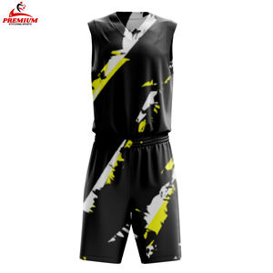 Maillot de basket-ball personnalisé par sublimation, uniforme de basket-ball universitaire avec logo d'équipe - Product Image 6