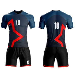 2023 Uniforme de football pour hommes Ensemble de polyester 100% respirant sublimé personnalisé Nouveau design avec coupe automatisée Meilleur prix - Product Image 6