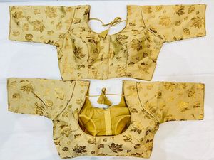 Vêtements de mariée de styliste pour femmes, Blouse plissée, avec broderie, de Style ethnique indien et pakistan, nouvelle mode tendance - Product Image 2