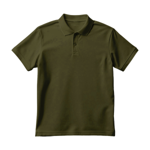 Chemise décontractée pour homme en coton piqué tricoté, anti-froissement, manches courtes, haute qualité, motif uni brodé, 220g, taille XL - Product Image 6