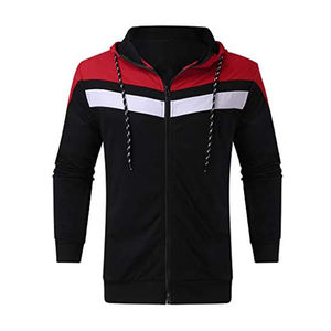 Personnalisé pas cher prix meilleur matériel OEM service votre propre logo marque privée à la mode hommes fermeture éclair survêtements - Product Image 2