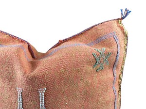 Almohada de Cama Hecha a Mano, Ecológica, Personalizable, de Algodón Tejido, Cuadrada, con Relieve, Lavable a Máquina, Minimalista, Ligera (<0.5kg) - Product Image 3