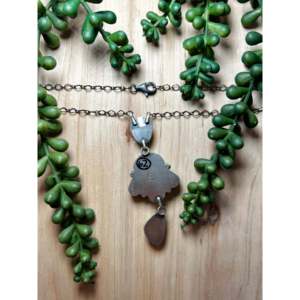 Collier Eli Skeets en turquoise Golden Hills et argent sterling, objet de collection culturelle - Product Image 2