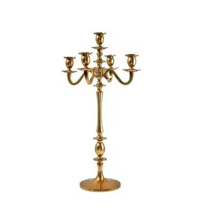 Candelabro Metálico de Aspecto Maravilloso para Decoración de Iluminación en Bodas, Eventos y Fiestas en el Hogar, Candelabro de Pie, Gran Venta - Product Image 6