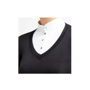 Camisa de equitación Capa base Polo Ecuestre Mujeres Niños En Tejido técnico de secado rápido Totalmente personalizable al precio más bajo - Product Image 4