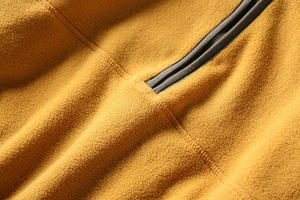 Chaqueta polar de doble cara de peso pesado para hombre, logotipo personalizado bordado, cremallera de cuarto de alta calidad, estilo informal, directo de fábrica 2025 - Product Image 3