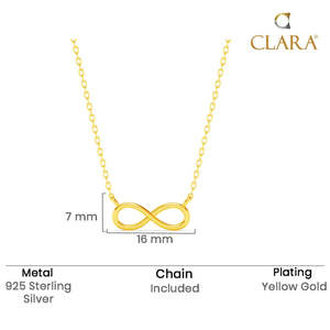 Collier pendentif Infinity Fine Yusra - Product Image 5