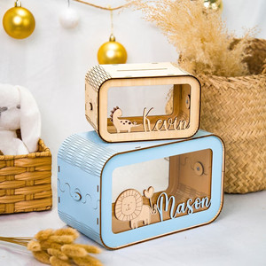 Delarchi HD57 Trẻ Em Của Khung Ảnh Bằng Gỗ Với Dập Nổi & Chết Cắt In Ấn 2-Màu Sắc Độc Đáo Handmade Món Quà Sinh Nhật - Product Image 1