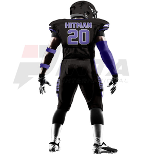 Camiseta de fútbol americano y pantalones acolchados Kit de uniforme de equipo personalizado OEM disponible - Product Image 5