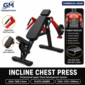 Rack Commercial de Musculation à Double Rampe pour Soulevé de Terre, Squat et Lunge, avec Console Numérique, pour Exercices Hanches/Poitrine/Bras/Jambes, à Charge par Disques, Tube Ovale, pour Entraînement de Puissance en Salle de Sport - Product Image 4